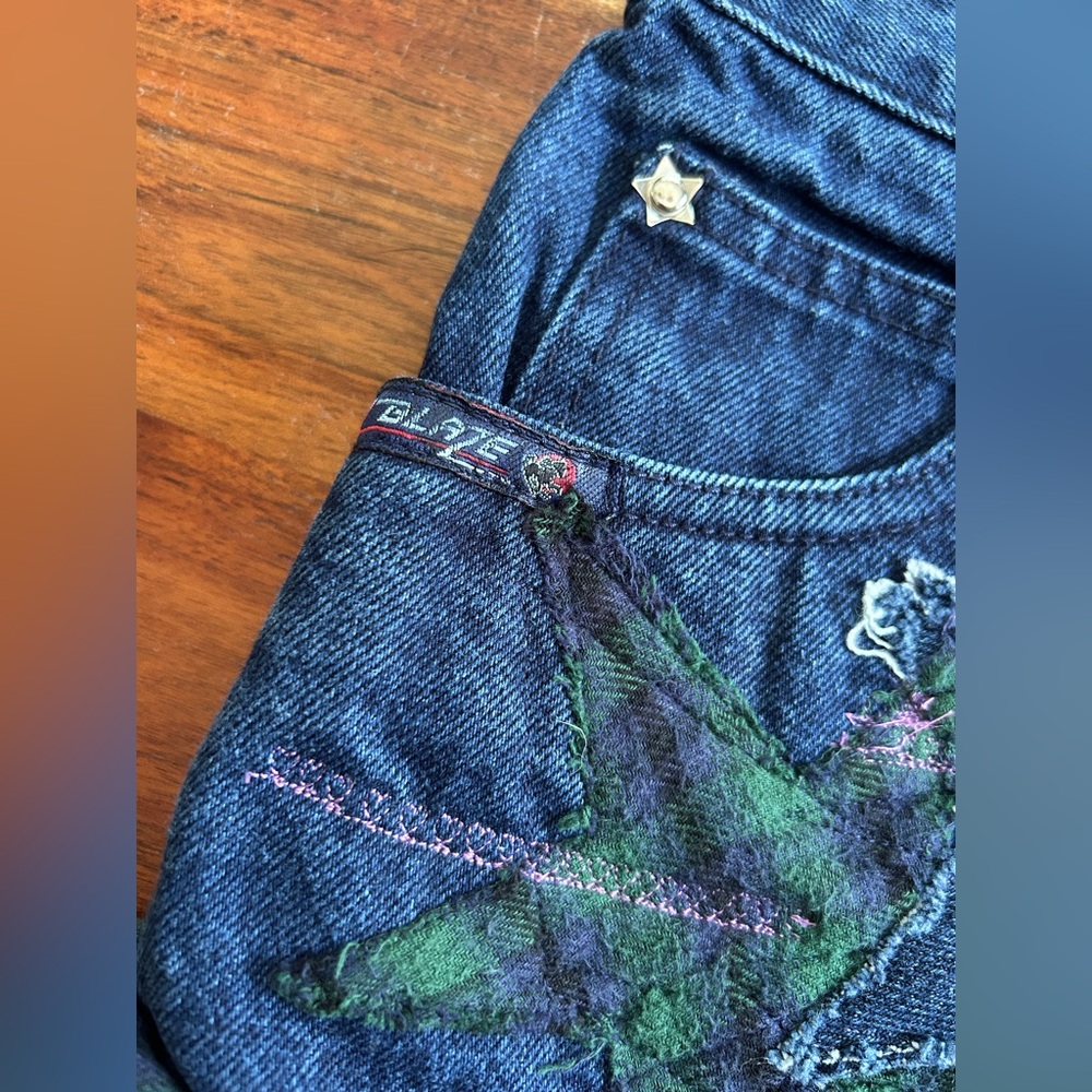 Vintage 80s blaze riding skirt lone star - Picture 5 of 8